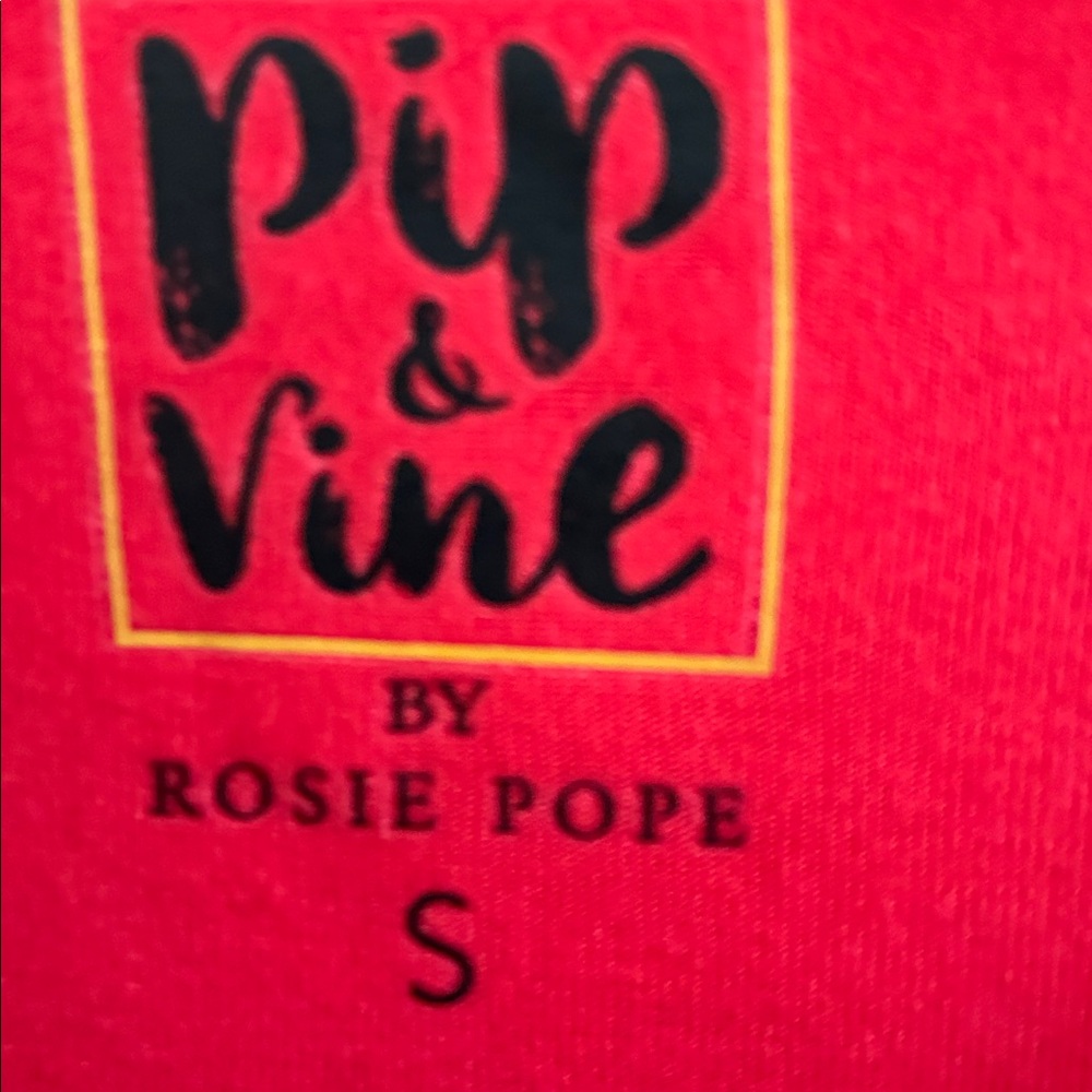 Rosie Pope Vibrant off Red 3/4 length Sleeve Dress - Picture 2 of 3